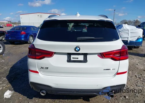 2020 BMW X3 Sdrive30I from USA, damaged, VIN 5UXTY3C03L9B14966